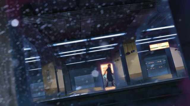 Letter Flying Over the Tracks