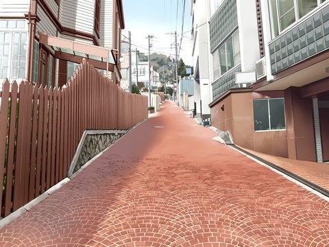 Street near Tohsaka Residence