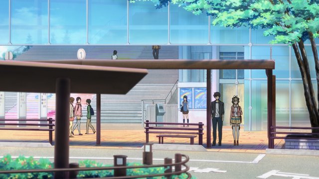 複合商業施設前