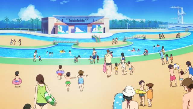 Swimsuit episode at the water park