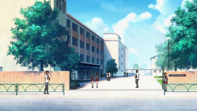 学校外景