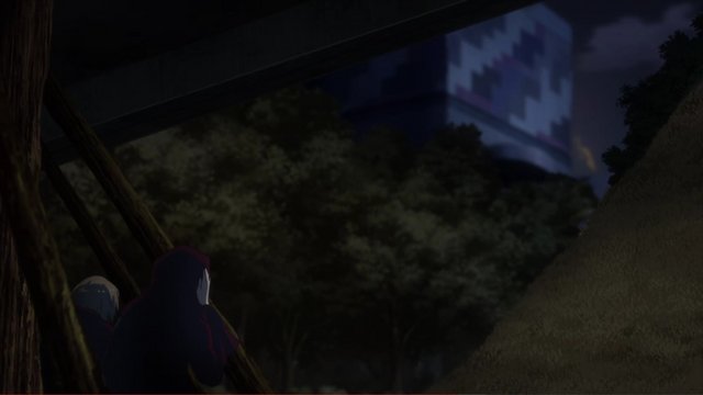 Kaneki and Touka's book-giving on the bridge