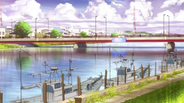 By the Minato Bridge