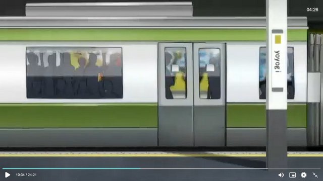 Yoyogi Station - The protagonist's frequently used station