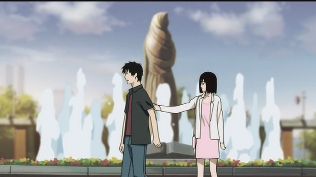 噴水シーン