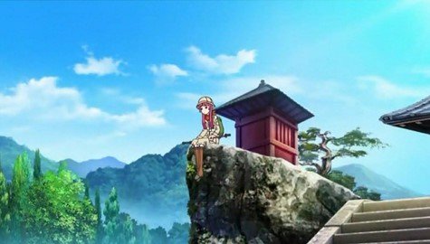 納経堂前の石段